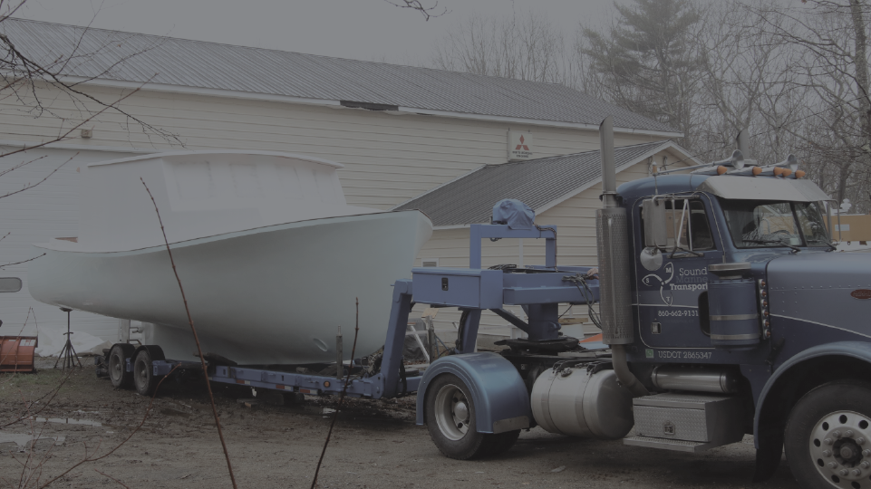 Sound Marine Transport Boat Hauling Video